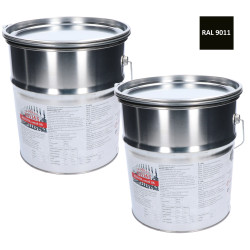 REZISTOL EMAIL VA na zinok čierna RAL9011-polomatná, 20kg REZISTOL EMAIL VA na zinok čierna RAL9011-polomatná, 20kg